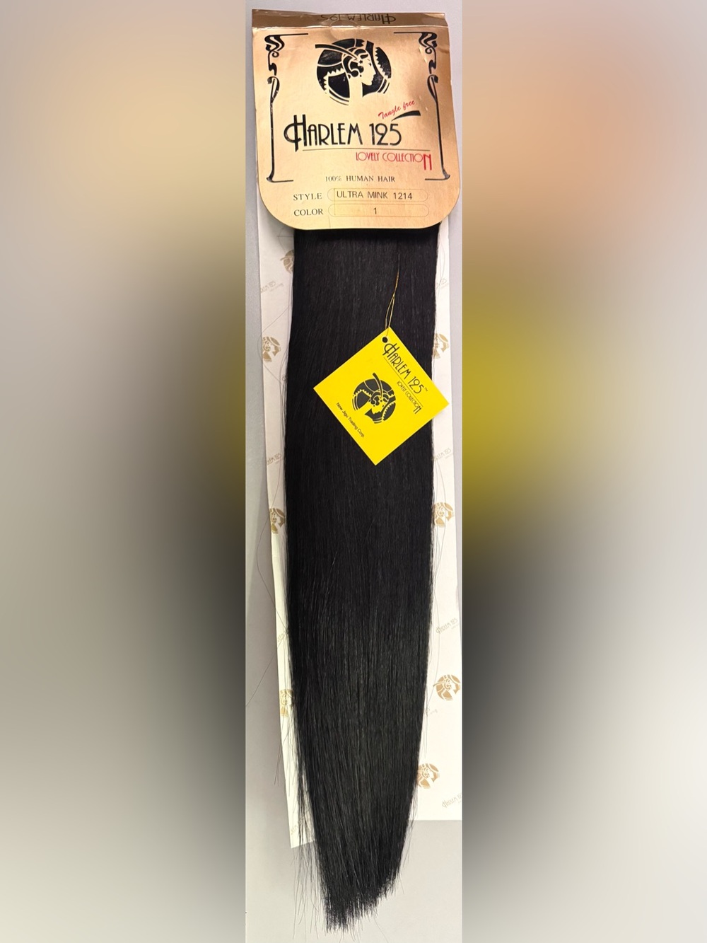 Harlem 125. 100% human hair. Ultra mink straight 😍